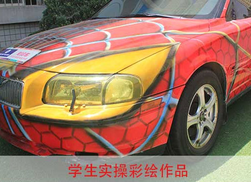 云南万通学生实操彩绘作品