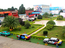 高中毕业学什么好就业_美丽校园局部鸟瞰图