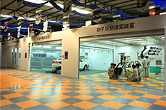 云南万通原子灰刮涂实训室