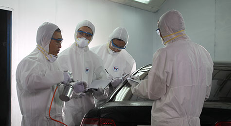 汽车整形涂装全能技师