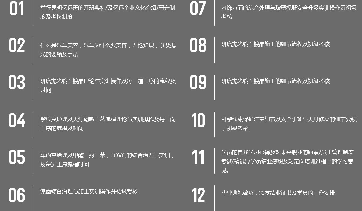 亿远豪车定向班